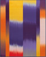 Yellow Violent Dynamics by Ptolemy Mann contemporary artwork textile