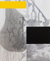 Tres lavanderas Black by Juliao Sarmento contemporary artwork drawing painting works on paper
