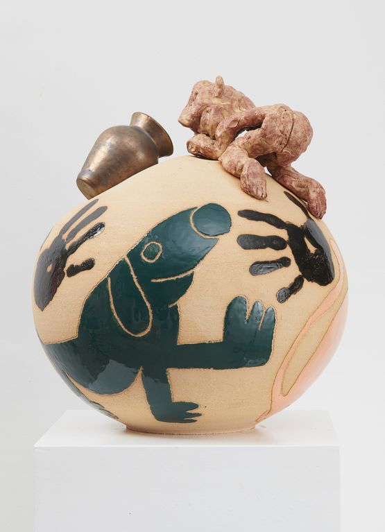 Waiting Man by Hadi Falapishi contemporary artwork Sculpture
