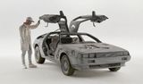 Eroded Delorean by Daniel Arsham contemporary artwork installation
