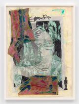 Untitled by Moshekwa Langa contemporary artwork painting mixed media