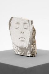 Estrato Series 02 by Alexandre Farto Aka Vhils contemporary artwork sculpture