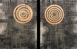 Telescoping by Caroline Rothwell contemporary artwork drawing painting sculpture works on paper