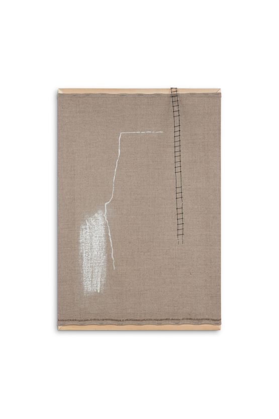 Lithos 1 with Ladder by Perla Krauze contemporary artwork Painting
