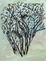 Spring series by Jeffrey Cheung contemporary artwork works on paper