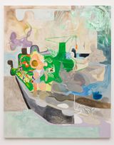 The 100 Million Year Itch by Michael Williams contemporary artwork painting