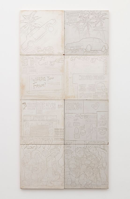 Untitled by Lauren Halsey contemporary artwork Sculpture