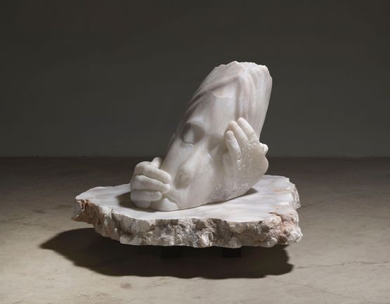 Le reve dAgathe by Jaume Plensa contemporary artwork Sculpture