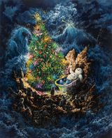 Who wants to sing this Carol with me by Bae Yoon Hwan contemporary artwork painting