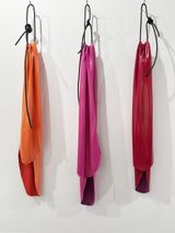 Pyrrole Orange Magenta Crimson by Helen Calder contemporary artwork painting