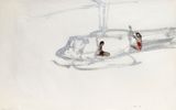 Vietcong Prisoners by Nancy Spero contemporary artwork works on paper