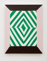 Cut painting by Rohan Hartley Mills contemporary artwork painting