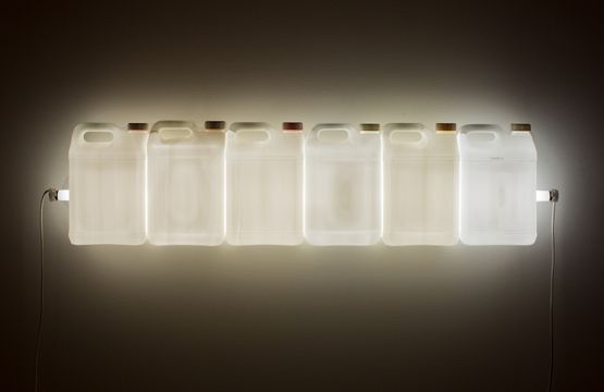 Strait White by Bill Culbert contemporary artwork Installation