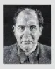 Joel by Chuck Close contemporary artwork Painting