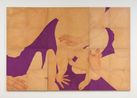 Map Mineral Violet by Seung Ah Paik contemporary artwork Works on Paper