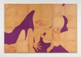 Map Mineral Violet by Seung Ah Paik contemporary artwork drawing works on paper