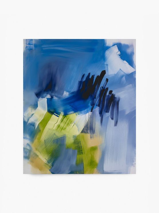 Woman in Blue VI by Elise Ansel contemporary artwork Painting