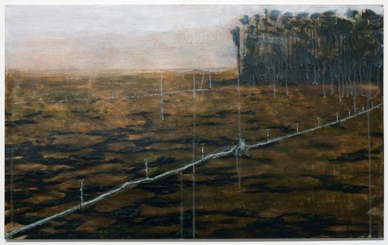 Block In a Golden Section by Michael Shepherd contemporary artwork Painting