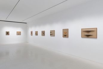 Contemporary art exhibition Ed Ruscha Says I To Myself Says I at Gagosian Davies Street London United Kingdom