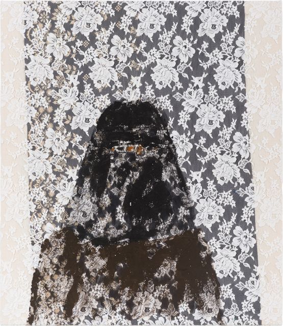 Hijab by Jenny Watson contemporary artwork Painting