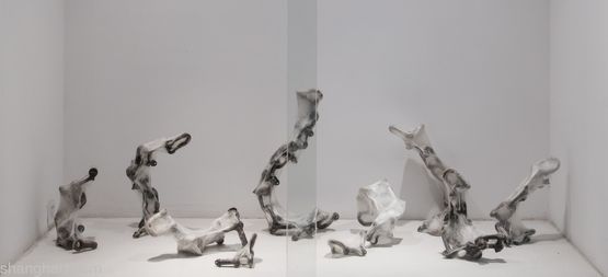 Natural Series No.200Chain Metal-C by Liang Shaoji contemporary artwork Installation