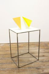 No.521 F Fold by Rana Begum contemporary artwork sculpture works on paper