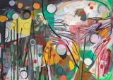 As the Night Finally Ends by Bill Scott contemporary artwork painting works on paper