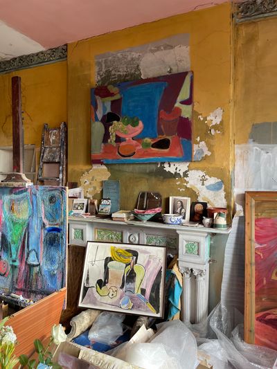 Glaswegian Painter Carole Gibbons Gets Her Flowers
