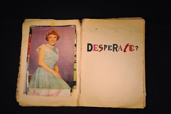 Desperate by Jack Pierson contemporary artwork Painting