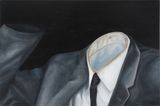 Malcolm X by Lunna Menoh contemporary artwork painting