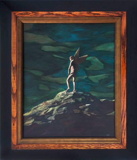Illegitimate Son by Jason Greig contemporary artwork Painting