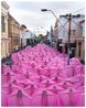 Pink Spirits Melbourne by Spencer Tunick contemporary artwork Photography
