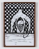 A Nurse 2 by Sim Raejung contemporary artwork drawing painting works on paper