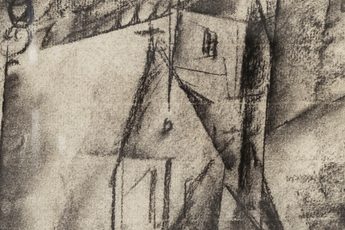 Contemporary art exhibition Lyonel Feininger Collection Highlight Lyonel Feiningers unique depiction of Umpferstdt at Galerie Utermann Dortmund Germany