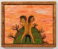 We alone on earth by Masao Nakahara contemporary artwork Painting