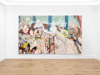 Ding Shilun Paints Lifes Absurdities at Bernheim Gallery