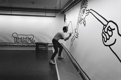 Keith Harings Monumental Mural Returns to Amsterdam