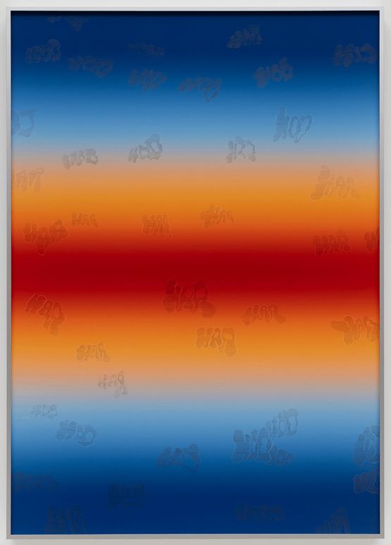 Heatmap 3 by Christine Sun Kim  Thomas Mader contemporary artwork Print