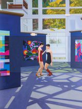 Home Sweet Home Solitary 5 by Mak2 contemporary artwork painting