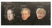 Hegl Humbl Merkl by Eva von Platen contemporary artwork Painting