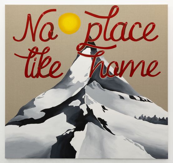 No place like home by Joel Mesler contemporary artwork Painting