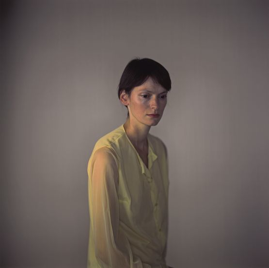 Olya in Yellow Two by Richard Learoyd contemporary artwork Sculpture
