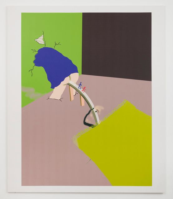 A Resounding Maybe by Michael Williams contemporary artwork Print
