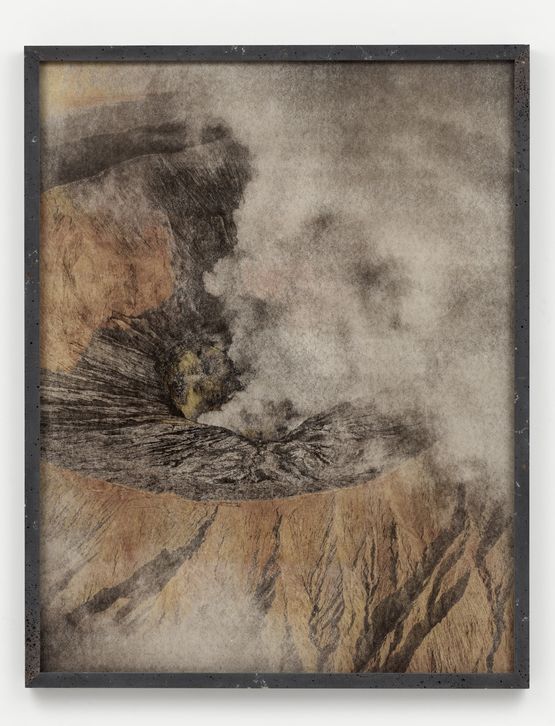 After the Smoke Cradle  Gunung Bromo by Julian Charriere contemporary artwork Photography