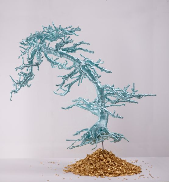 Untitled Bonsai Tree by Lin Tianmiao contemporary artwork Sculpture
