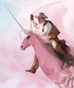 Roping by Will Cotton contemporary artwork Painting