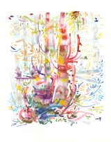 Untitled by Szilard Huszank contemporary artwork painting works on paper