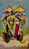 Guardians of Beauty by Manuel Ocampo contemporary artwork Painting