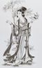 Imitating Lady by Qiu Ying Ming Dynasty by Chen Chun-Hao contemporary artwork Sculpture