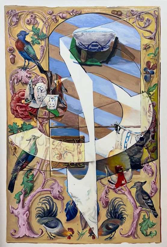 Vesper_Folded Hours_1 by Jihyun Lee contemporary artwork Painting